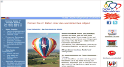 Desktop Screenshot of allgaeu-ballonfahrten.de